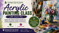 Aug 5 (Wed), 1:00–3:30 PM — Acrylic Painting Class with Connie Pico