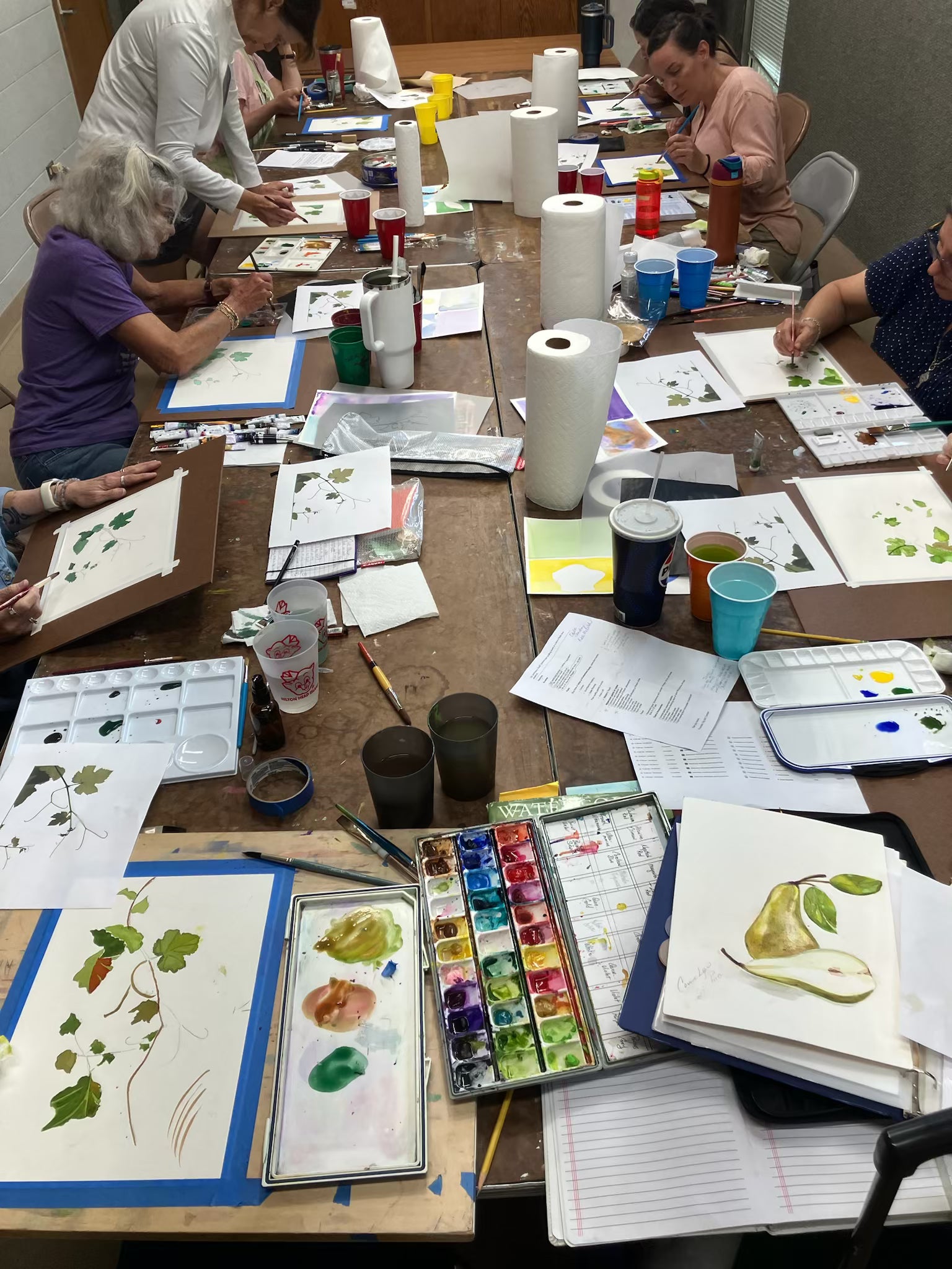 One Day Watercolor Workshop with Connie Pico (4 Hours)